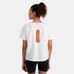 Clothing HVDBF353 Women Le Coq Sportif T-Shirt White - Image 4