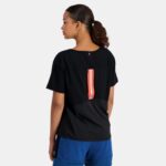 Clothing HVDBF354 Women Le Coq Sportif T-Shirt Black - Image 4