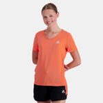 Clothing HVDBF355 Women Le Coq Sportif T-Shirt Orange