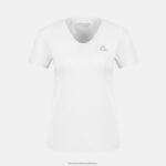 Clothing HVDBF356 Women Le Coq Sportif T-Shirt White - Image 2