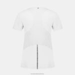 Clothing HVDBF356 Women Le Coq Sportif T-Shirt White - Image 3