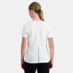 Clothing HVDBF356 Women Le Coq Sportif T-Shirt White - Image 4