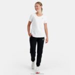 Clothing HVDBF356 Women Le Coq Sportif T-Shirt White - Image 5