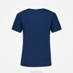 Clothing HVDBF358 Women Le Coq Sportif T-Shirt Blue - Image 3