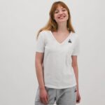 Clothing HVDBF361 Women Le Coq Sportif T-Shirt White