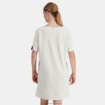 Clothing HVDBF365 Women Le Coq Sportif Dress Beige - Image 4