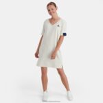 Clothing HVDBF365 Women Le Coq Sportif Dress Beige - Image 5