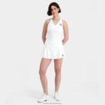 Clothing HVDBF366 Women Le Coq Sportif Skirt White - Image 3