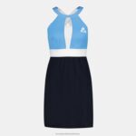 Clothing HVDBF367 Women Le Coq Sportif Dress Blue - Image 2