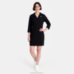 Clothing HVDBF369 Women Le Coq Sportif Dress Black - Image 3