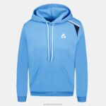 Clothing HVDBF36 Men Le Coq Sportif Hooded Sweatshirt Blue - Image 2