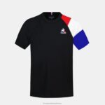 Clothing HVDBF377 Children Le Coq Sportif T-Shirt Black - Image 2