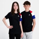 Clothing HVDBF377 Children Le Coq Sportif T-Shirt Black - Image 5