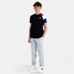 Clothing HVDBF377 Children Le Coq Sportif T-Shirt Black - Image 6