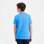 Clothing HVDBF379 Children Le Coq Sportif T-Shirt Blue - Image 4