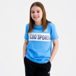 Clothing HVDBF379 Children Le Coq Sportif T-Shirt Blue - Image 7