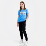 Clothing HVDBF379 Children Le Coq Sportif T-Shirt Blue - Image 9