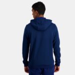 Clothing HVDBF37 Men Le Coq Sportif Hooded Sweatshirt Blue - Image 4
