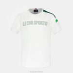 Clothing HVDBF382 Children Le Coq Sportif T-Shirt White - Image 2
