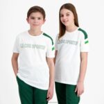 Clothing HVDBF382 Children Le Coq Sportif T-Shirt White - Image 5