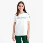 Clothing HVDBF382 Children Le Coq Sportif T-Shirt White - Image 7