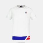 Clothing HVDBF383 Children Le Coq Sportif T-Shirt White - Image 2