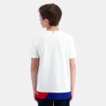 Clothing HVDBF383 Children Le Coq Sportif T-Shirt White - Image 4