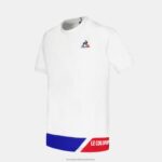 Clothing HVDBF383 Children Le Coq Sportif T-Shirt White - Image 6