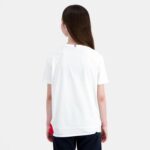 Clothing HVDBF383 Children Le Coq Sportif T-Shirt White - Image 8