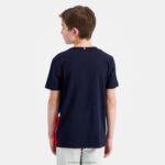 Clothing HVDBF385 Children Le Coq Sportif T-Shirt Blue - Image 4