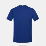 Clothing HVDBF386 Children Le Coq Sportif T-Shirt Blue - Image 3
