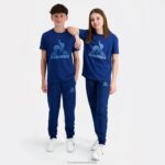 Clothing HVDBF386 Children Le Coq Sportif T-Shirt Blue - Image 5