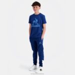 Clothing HVDBF386 Children Le Coq Sportif T-Shirt Blue - Image 6