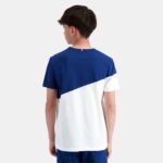Clothing HVDBF387 Children Le Coq Sportif T-Shirt White - Image 4