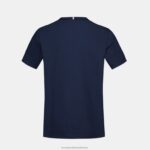 Clothing HVDBF388 Children Le Coq Sportif T-Shirt Blue - Image 3