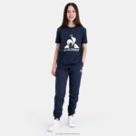 Clothing HVDBF388 Children Le Coq Sportif T-Shirt Blue - Image 9