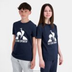 Clothing HVDBF388 Children Le Coq Sportif T-Shirt Blue - Image 10