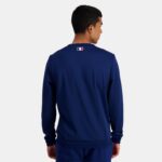 Clothing HVDBF38 Men Le Coq Sportif Sweatshirt Blue - Image 4