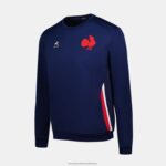 Clothing HVDBF38 Men Le Coq Sportif Sweatshirt Blue - Image 6