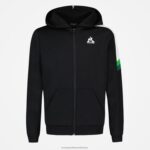 Clothing HVDBF391 Children Le Coq Sportif Hooded Sweatshirt With Zip Multicoloured - Image 2