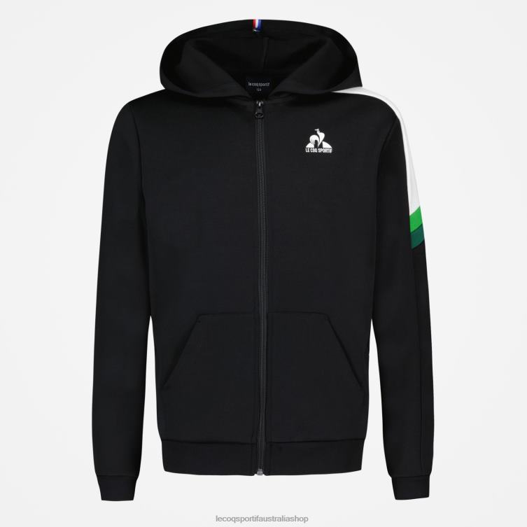 Clothing HVDBF391 Children Le Coq Sportif Hooded Sweatshirt With Zip Multicoloured - Image 2