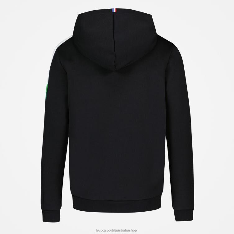Clothing HVDBF391 Children Le Coq Sportif Hooded Sweatshirt With Zip Multicoloured - Image 3