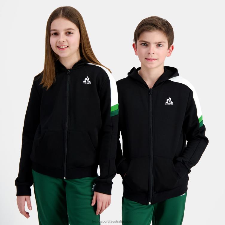 Clothing HVDBF391 Children Le Coq Sportif Hooded Sweatshirt With Zip Multicoloured - Image 5