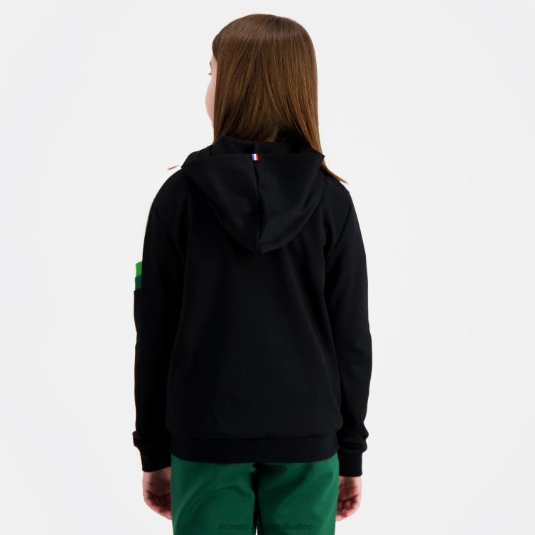 Clothing HVDBF391 Children Le Coq Sportif Hooded Sweatshirt With Zip Multicoloured - Image 8