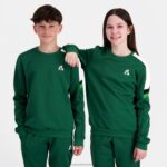 Clothing HVDBF392 Children Le Coq Sportif Sweatshirt Green - Image 5