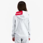 Clothing HVDBF393 Children Le Coq Sportif Hooded Sweatshirt Grey - Image 7