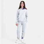 Clothing HVDBF393 Children Le Coq Sportif Hooded Sweatshirt Grey - Image 8