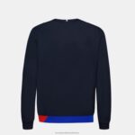Clothing HVDBF394 Children Le Coq Sportif Sweatshirt Blue - Image 3