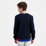 Clothing HVDBF394 Children Le Coq Sportif Sweatshirt Blue - Image 4