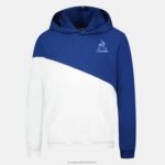 Clothing HVDBF395 Children Le Coq Sportif Hooded Sweatshirt Blue - Image 2